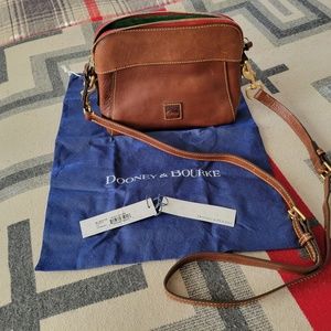 Dooney Florentine Cameron Crossbody bag, chestnut.